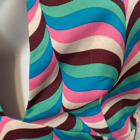 Zara Retro Looking Halter Top, Size Small. - Picture 3 of 6